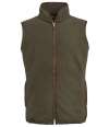 BK525 4221 Brook Taverner Unisex Cincinnati Fleece Gilet Olive Green colour image